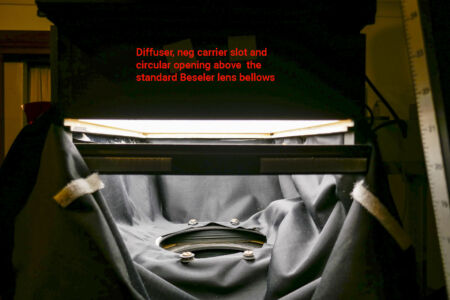 Inside bag bellows
